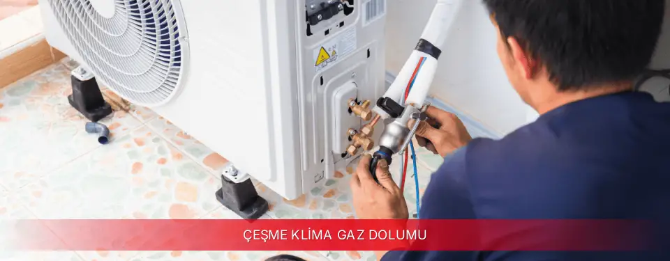 Çeşme İlçemi TCL Klima Gaz Dolumu